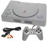 Sony Playstation 1 (PS1) Console (Model SCPH-5501, 1 SCPH-1200 Controller, 1MB Mem Card, AV & Power Cables)